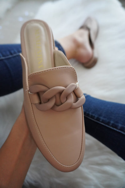 Columbia Nude Mules