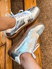 Zebra Silver Sneakers