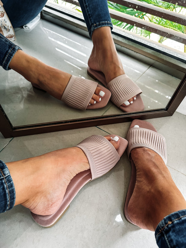 Aloha Fabric Pink Sandals