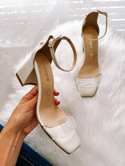 Bracelet Transparent Strap Ice Heels