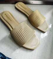 Aloha Fabric Nude Sandals