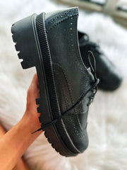 Boston Girl Black Loafers