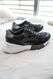 Mila Black Sneakers