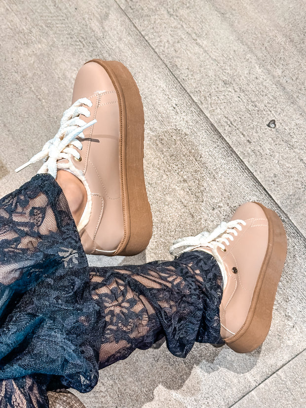 Winter Nude Sneakers