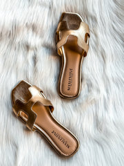 New Hera Gold Sandals