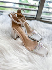 Bracelet Diamond Strap White Heels