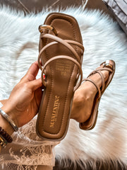 Agatha Nude Sandals