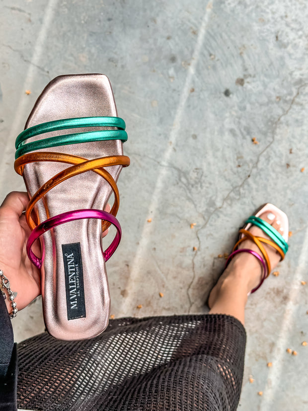 New Clio Multicolor Sandals