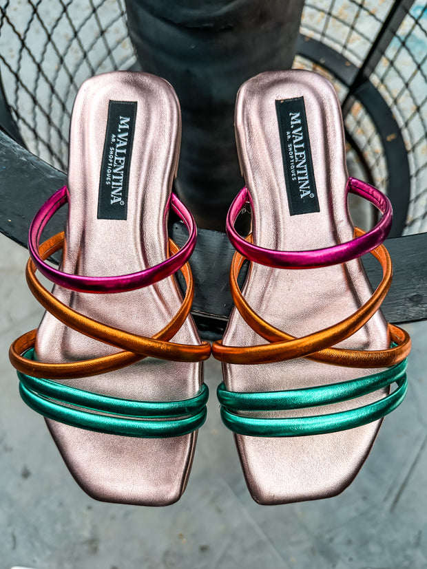 New Clio Multicolor Sandals