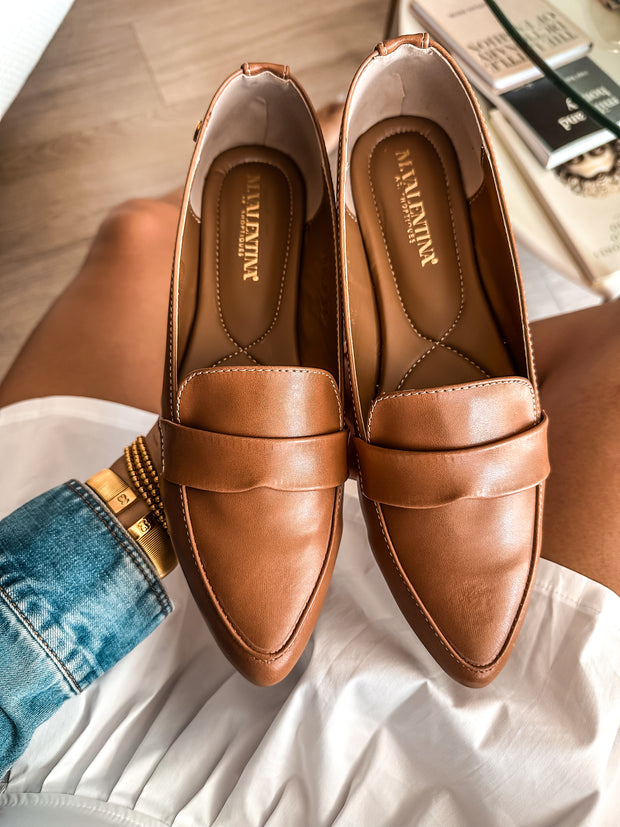 Gia Flats Brown Spain