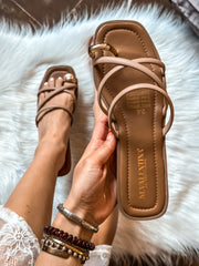 Agatha Nude Sandals