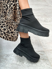 Cold Black Boots