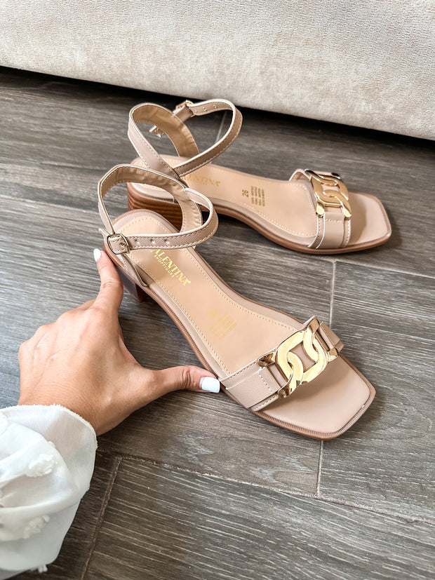 Kylie Office Luxury Nude Heels