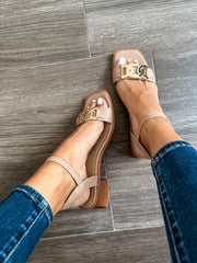 Kylie Office Luxury Nude Heels