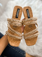 Malibu Glamour Yute Studs Sandals