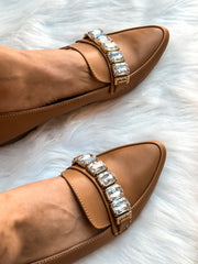 Gia Diamonds Sandalwood Flats