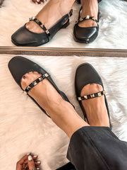 Paris Casa Black Flats