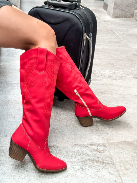 Woodstock Red Boots