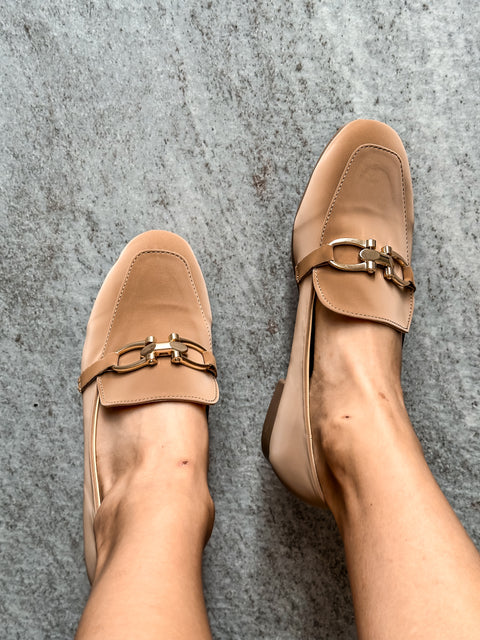 Ina You Iron Nude Flats