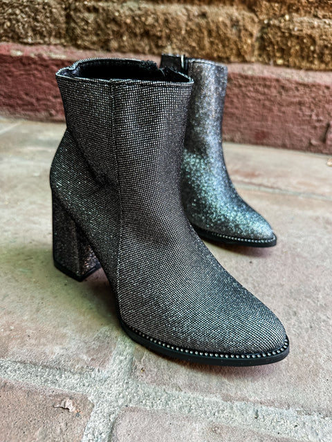 Bloom Silver Boots