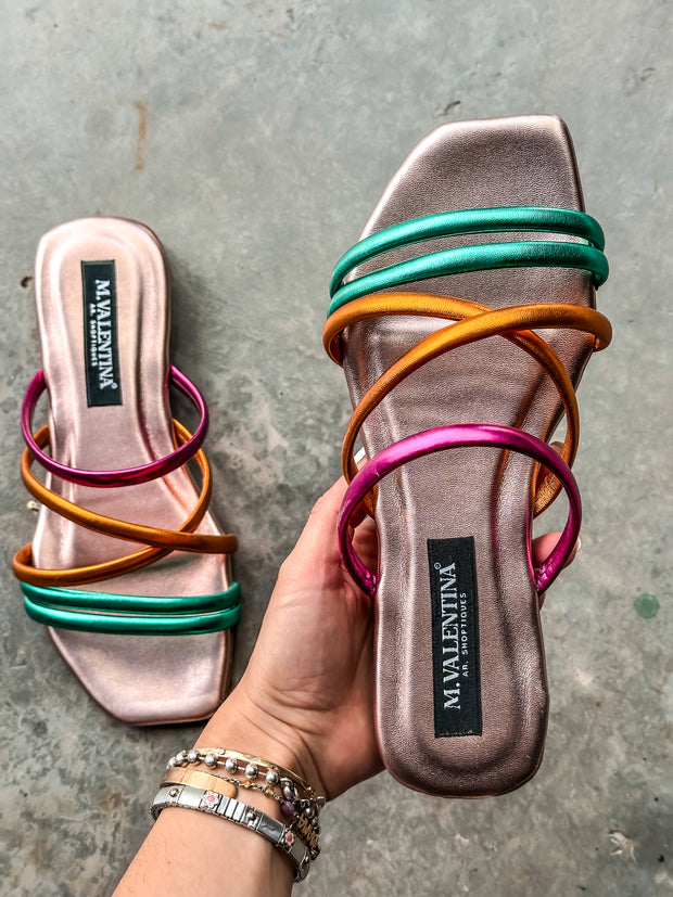 New Clio Multicolor Sandals