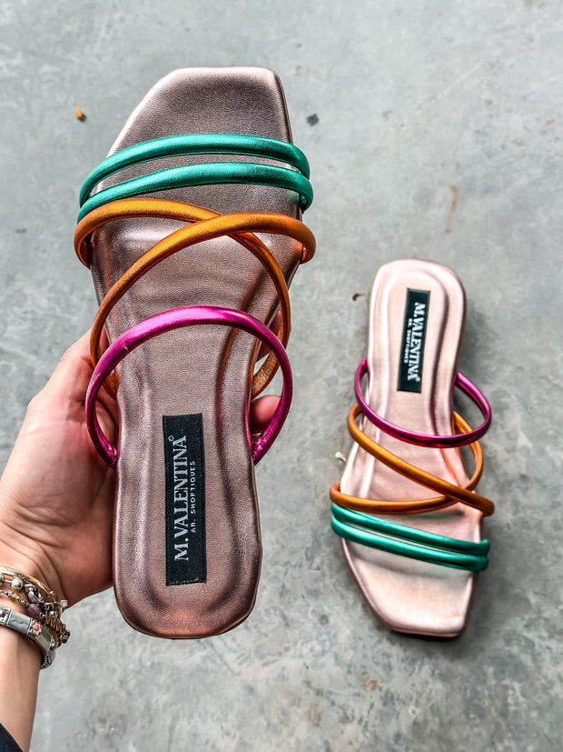 New Clio Multicolor Sandals