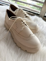 Boston Girl Ivory Loafers