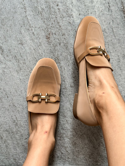 Ina You Iron Nude Flats