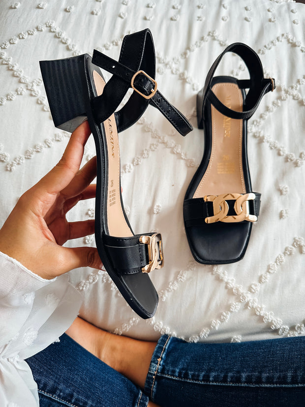 Kylie Office Luxury Black Heels