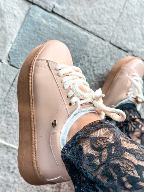 Winter Nude Sneakers