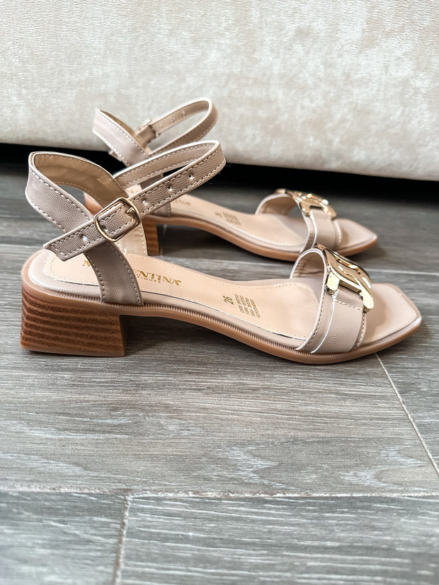 Kylie Office Luxury Nude Heels