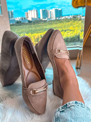 Corso Iron Nude Flats