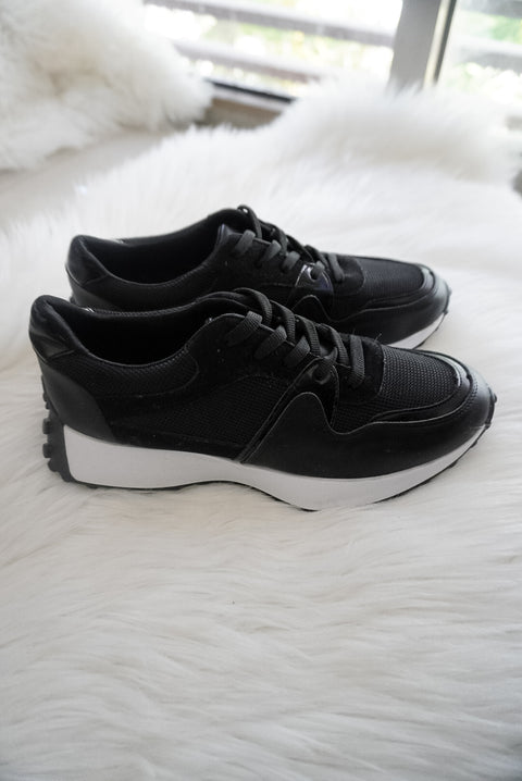 New Bronx Black Sneakers