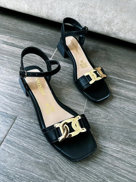 Kylie Office Luxury Black Heels