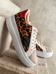 Waldorf High Cheetah Star Sneakers