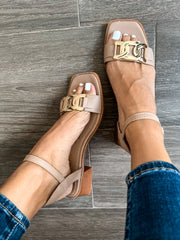 Kylie Office Luxury Nude Heels