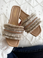 Isla Brown & Gold Sandals