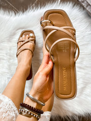 Agatha Nude Sandals