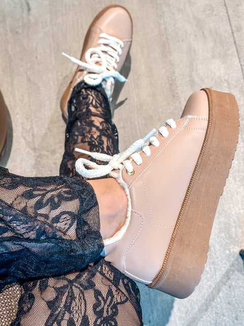 Winter Nude Sneakers