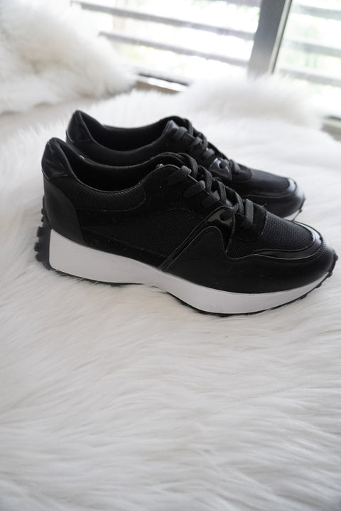 New Bronx Black Sneakers