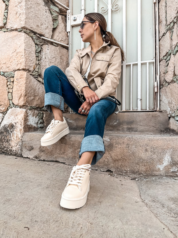 Winter Ivory Sneakers