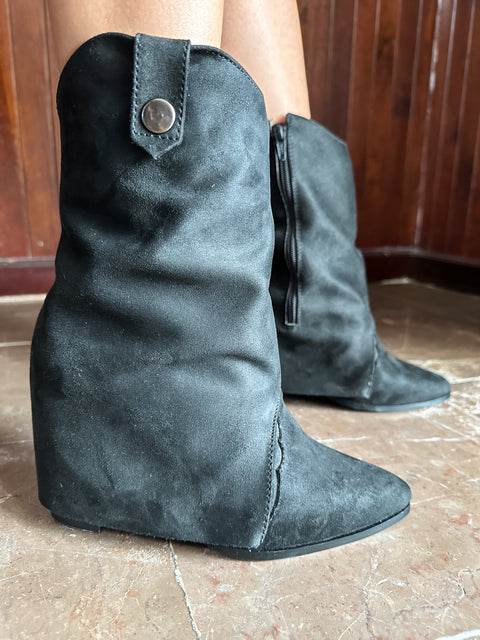 Valle Street Black Boots