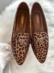 Gia Leopard Flats