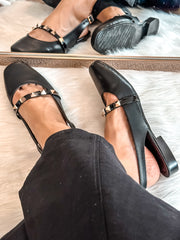 Paris Casa Black Flats