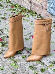 Valle Big Iron Belt Camel Boots