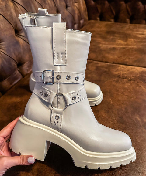 Burdeos Latte Boots