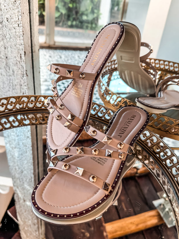 Dakar Welt Nude Sandals