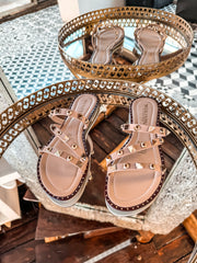 Dakar Welt Nude Sandals