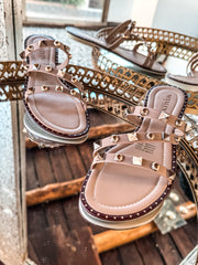 Dakar Welt Nude Sandals